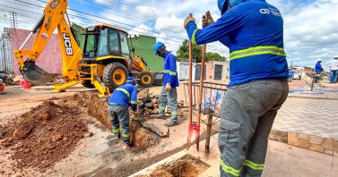Saneamento avança no bairro Primavera com novas frentes de implantação da rede de esgoto 