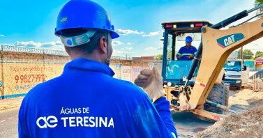 Obras da Estação Elevatória avançam na Av. Maranhão e consolidam tecnologia inédita no Piauí