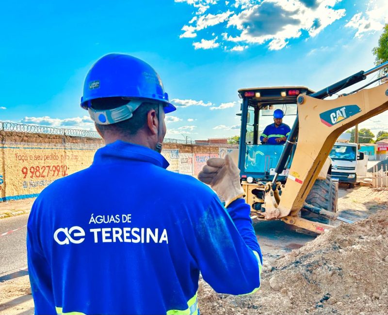 Obras da Estação Elevatória avançam na Av. Maranhão e consolidam tecnologia inédita no Piauí