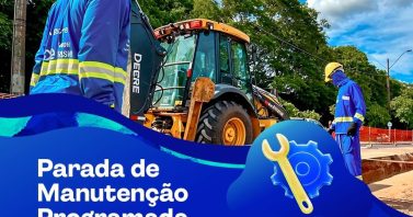 COMUNICADO – PARADA PROGRAMADA