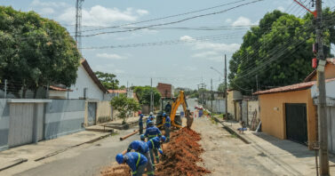Esgotamento sanitário: Novas frentes de obras ampliam transformação do saneamento em Teresina 