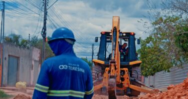 Oito bairros de Teresina recebem obras de expansão do esgotamento sanitário 